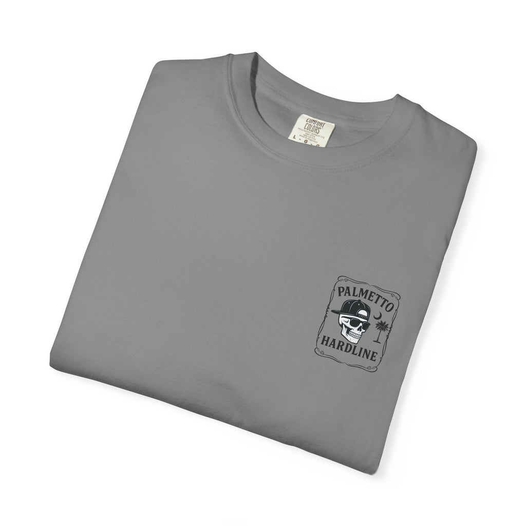 Palmetto Hardline Skull T-Shirt — Coastal Skull Graphic Tee