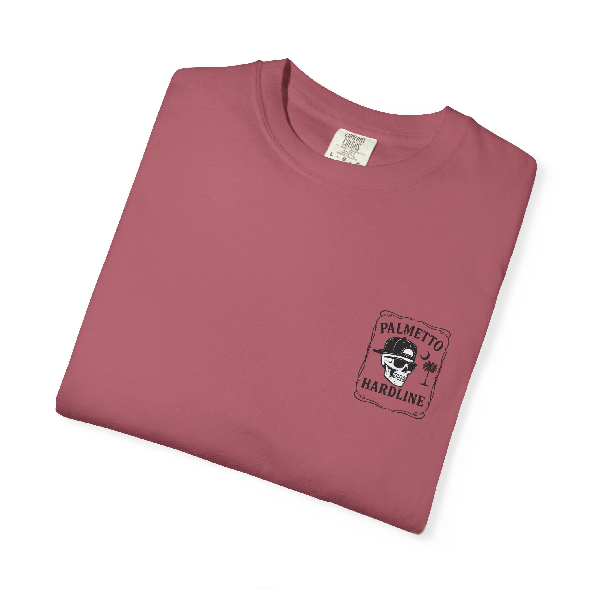 Palmetto Hardline Skull T-Shirt — Coastal Skull Graphic Tee
