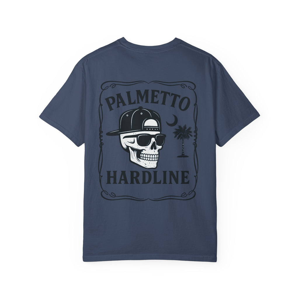 Palmetto Hardline Skull T-Shirt — Coastal Skull Graphic Tee