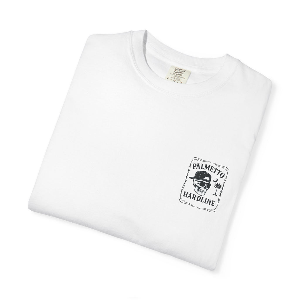 Palmetto Hardline Skull T-Shirt — Coastal Skull Graphic Tee