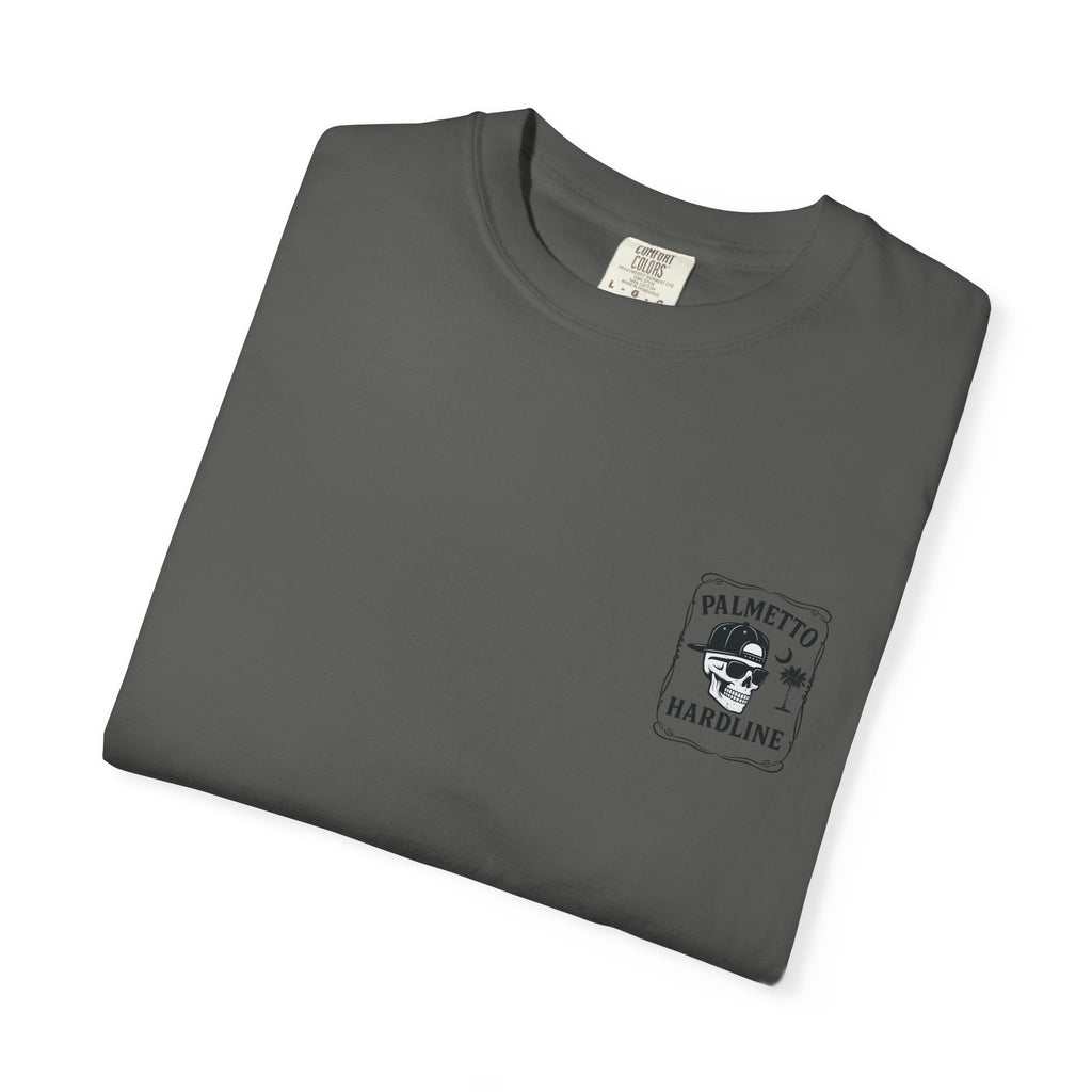 Palmetto Hardline Skull T-Shirt — Coastal Skull Graphic Tee