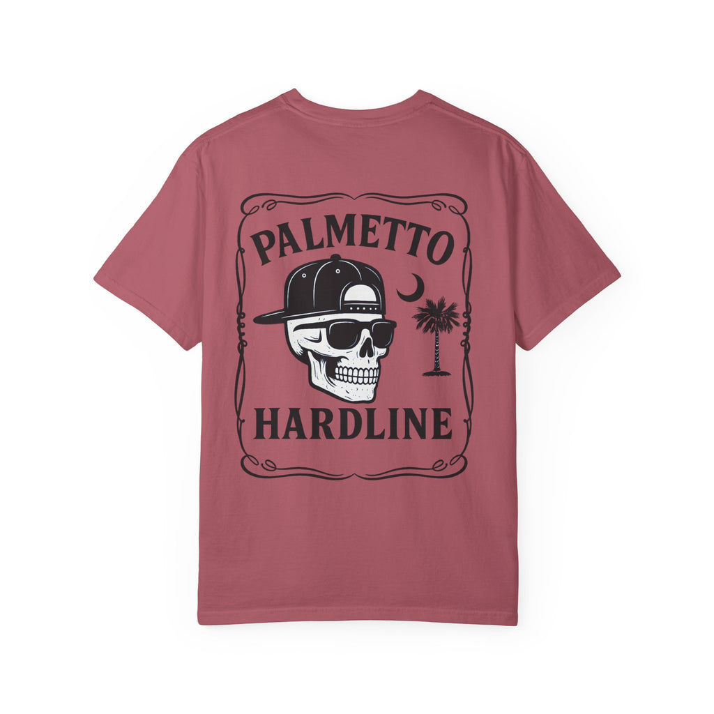 Palmetto Hardline Skull T-Shirt — Coastal Skull Graphic Tee