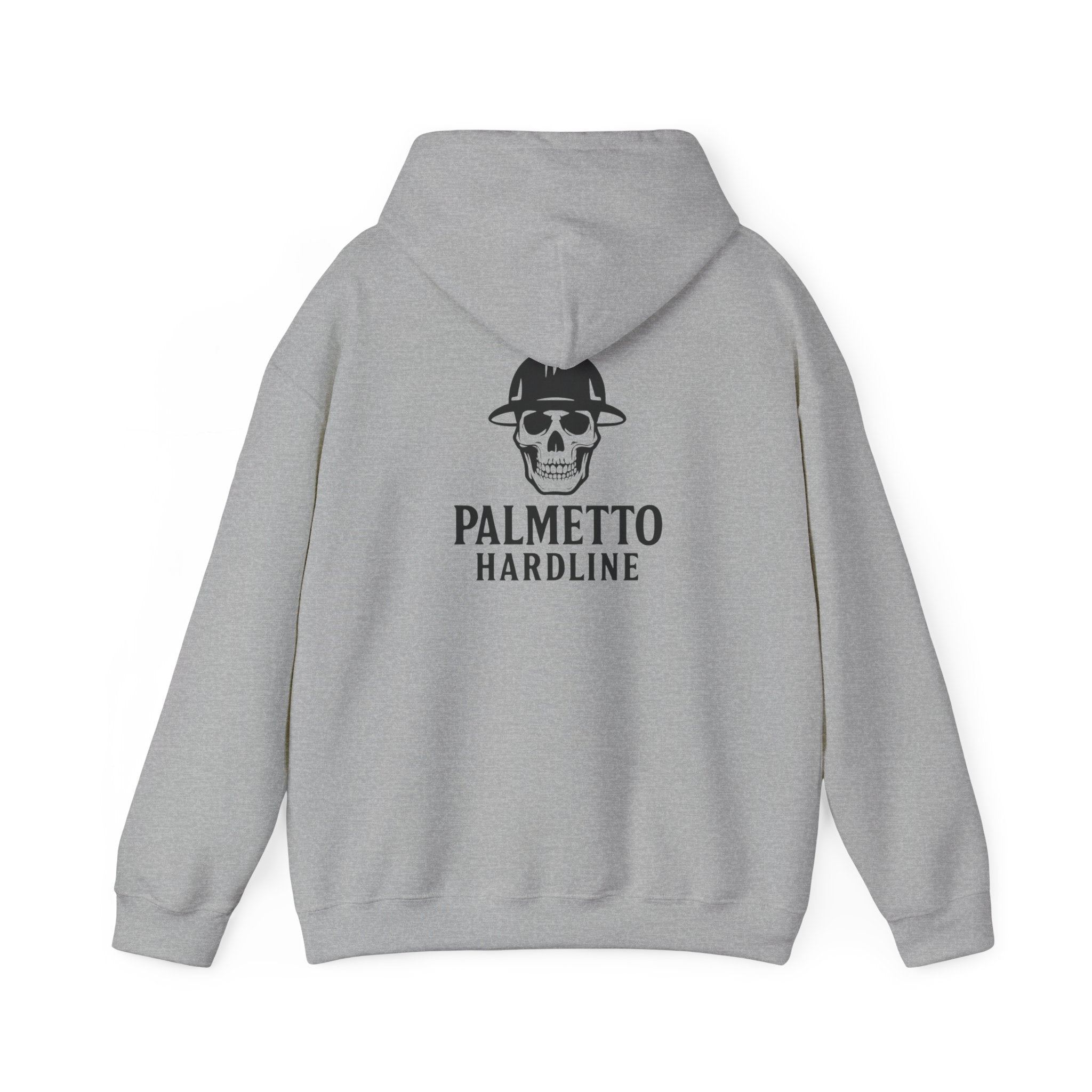 Palmetto Hardline Skull Hoodie – Vintage Southern Rock Pullover