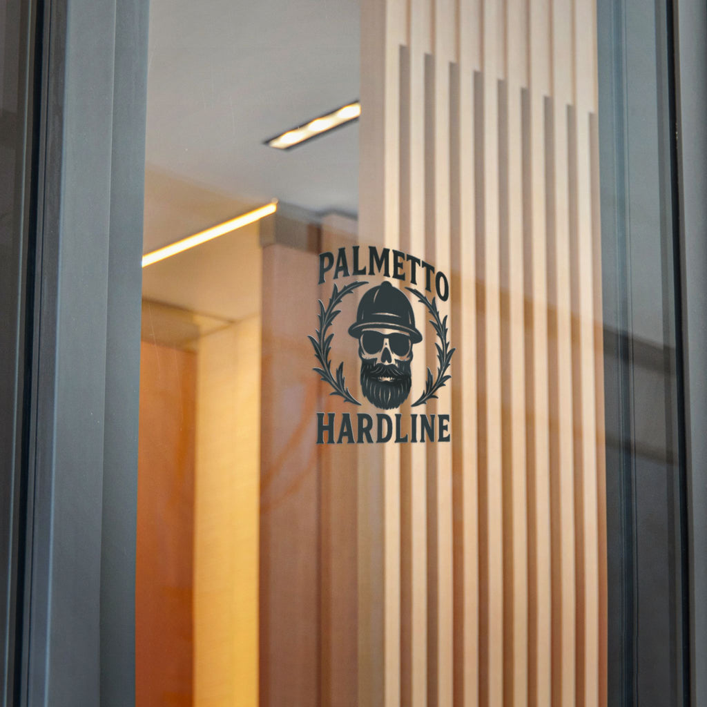 Palmetto Hardline Skull Die-Cut Sticker