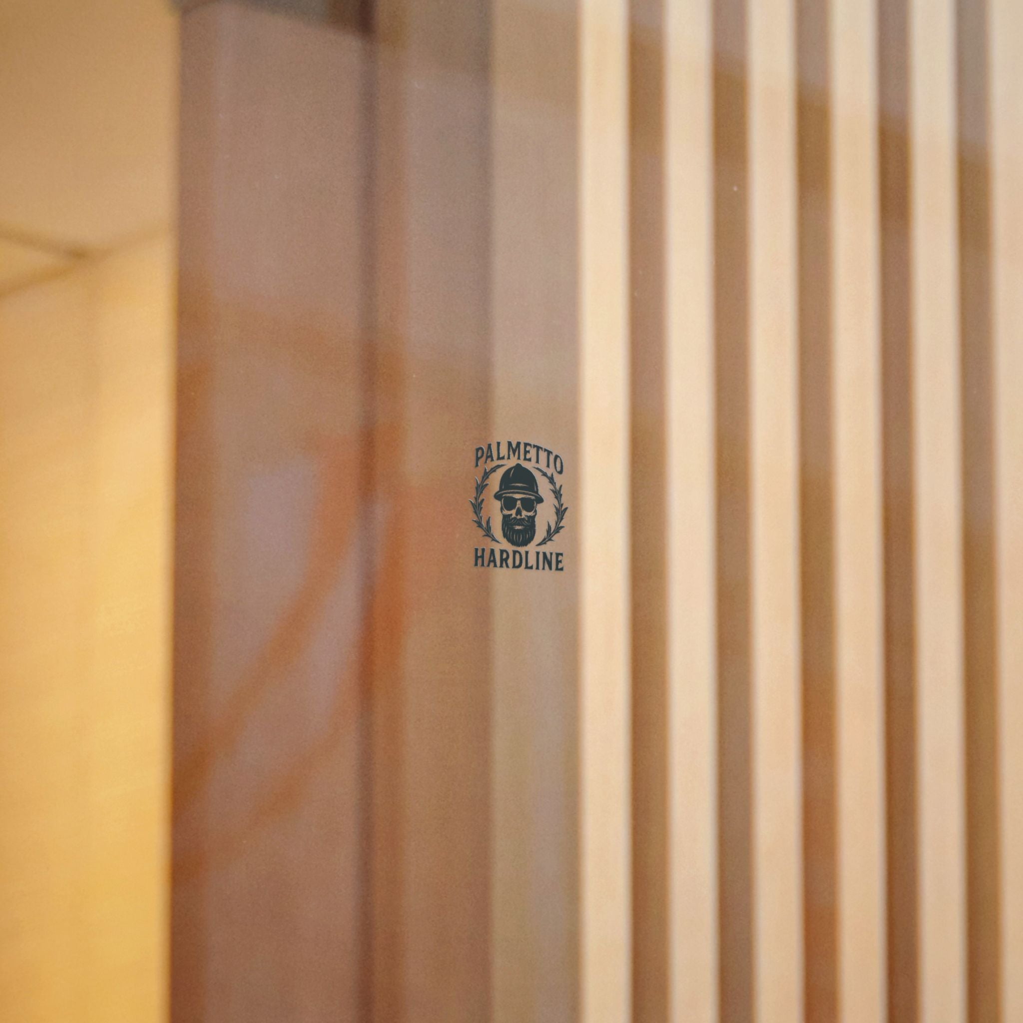 Palmetto Hardline Skull Die-Cut Sticker