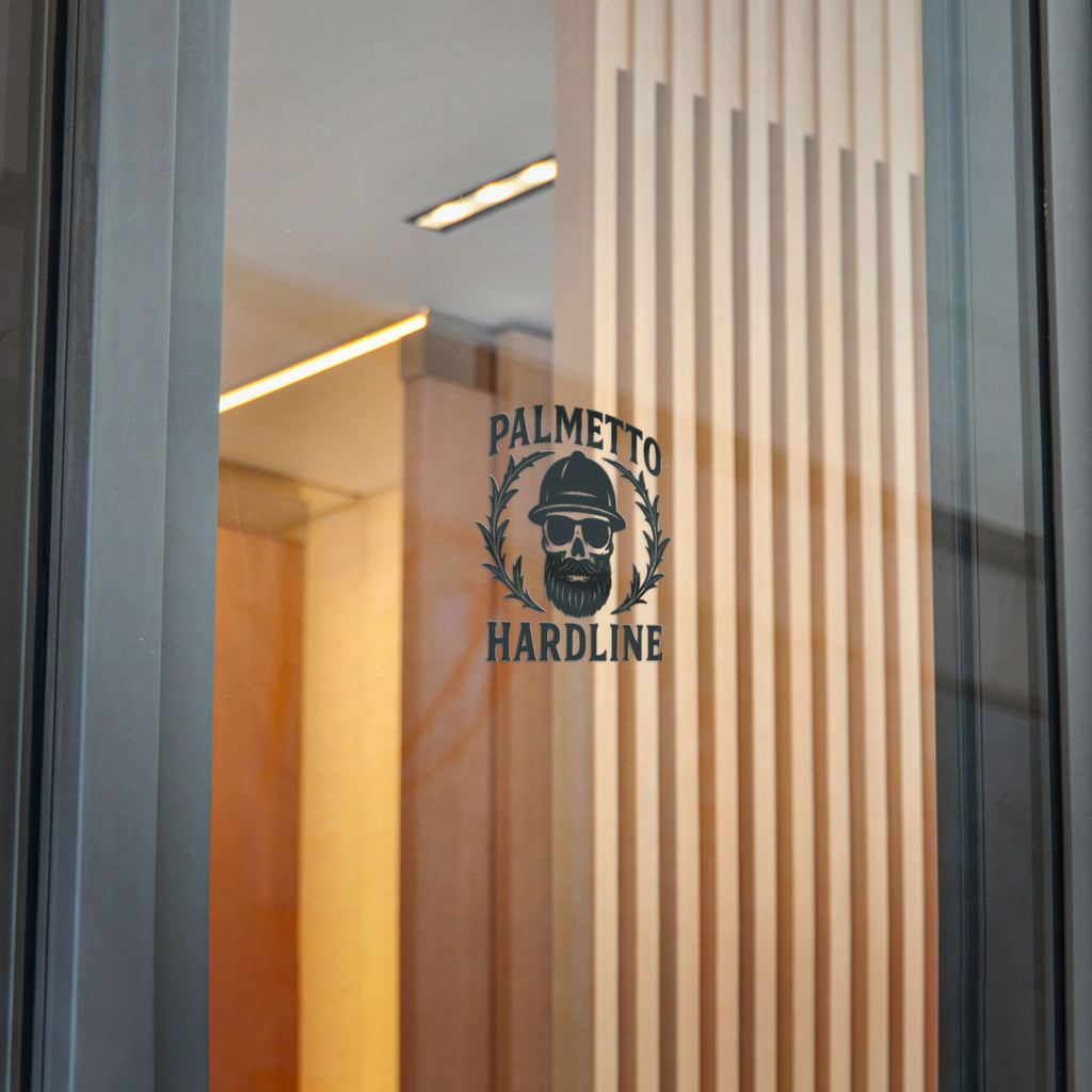 Palmetto Hardline Skull Die-Cut Sticker