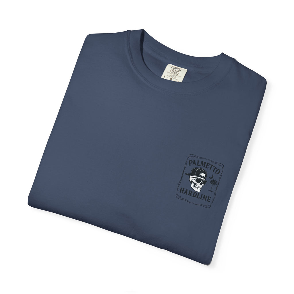 Palmetto Hardline Skull T-Shirt — Coastal Skull Graphic Tee