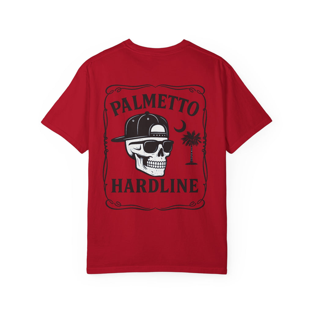Palmetto Hardline Skull T-Shirt — Coastal Skull Graphic Tee