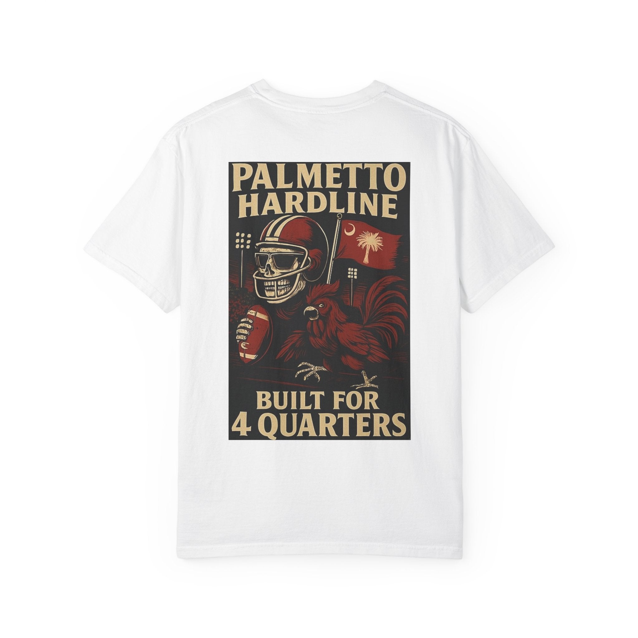 Palmetto Hardline Football T-Shirt — Built for 4 Quarters