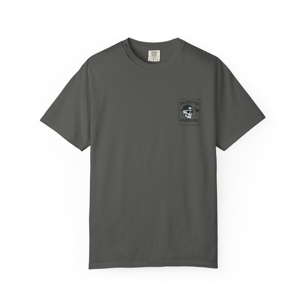 Palmetto Hardline Skull T-Shirt — Coastal Skull Graphic Tee