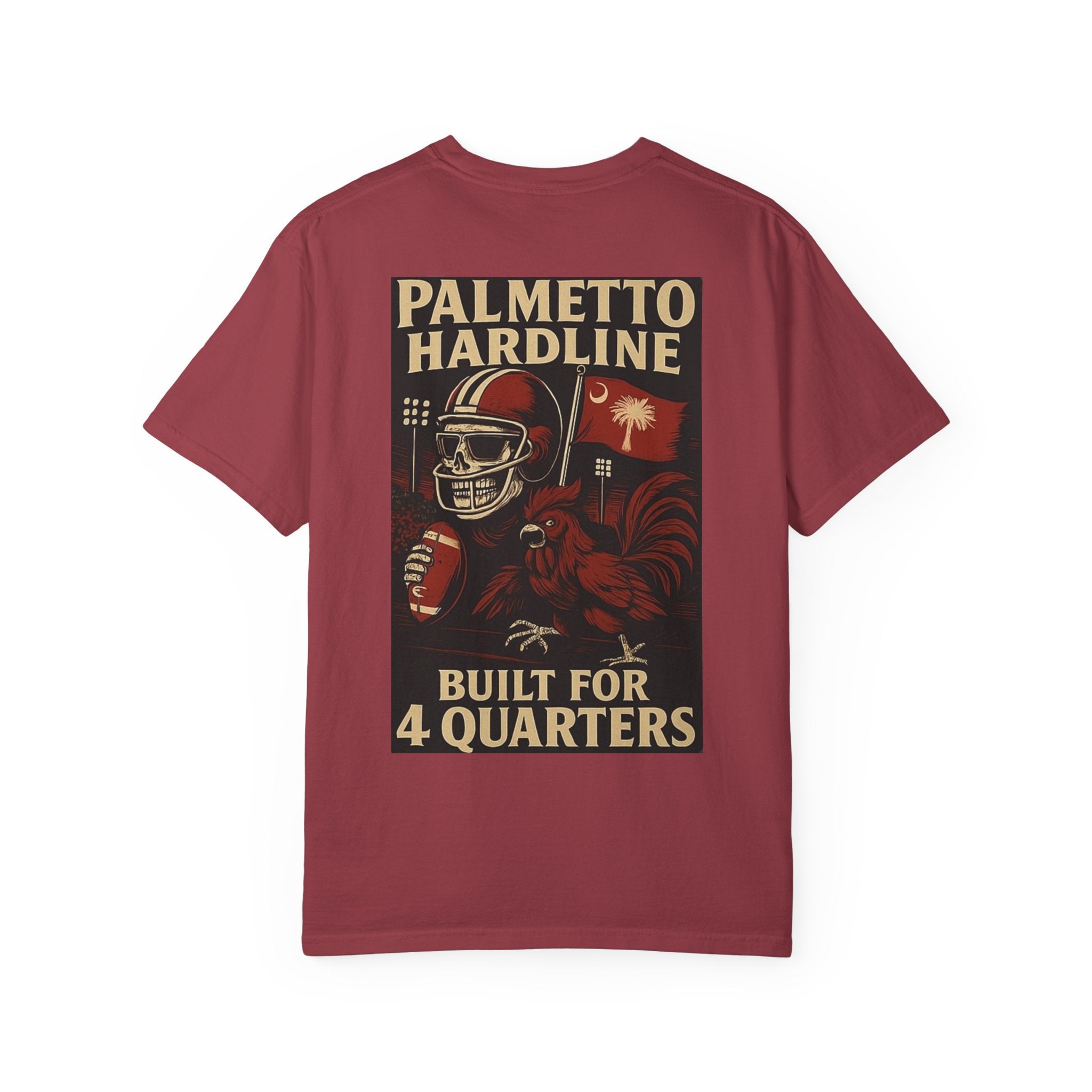 Palmetto Hardline Football T-Shirt — Built for 4 Quarters