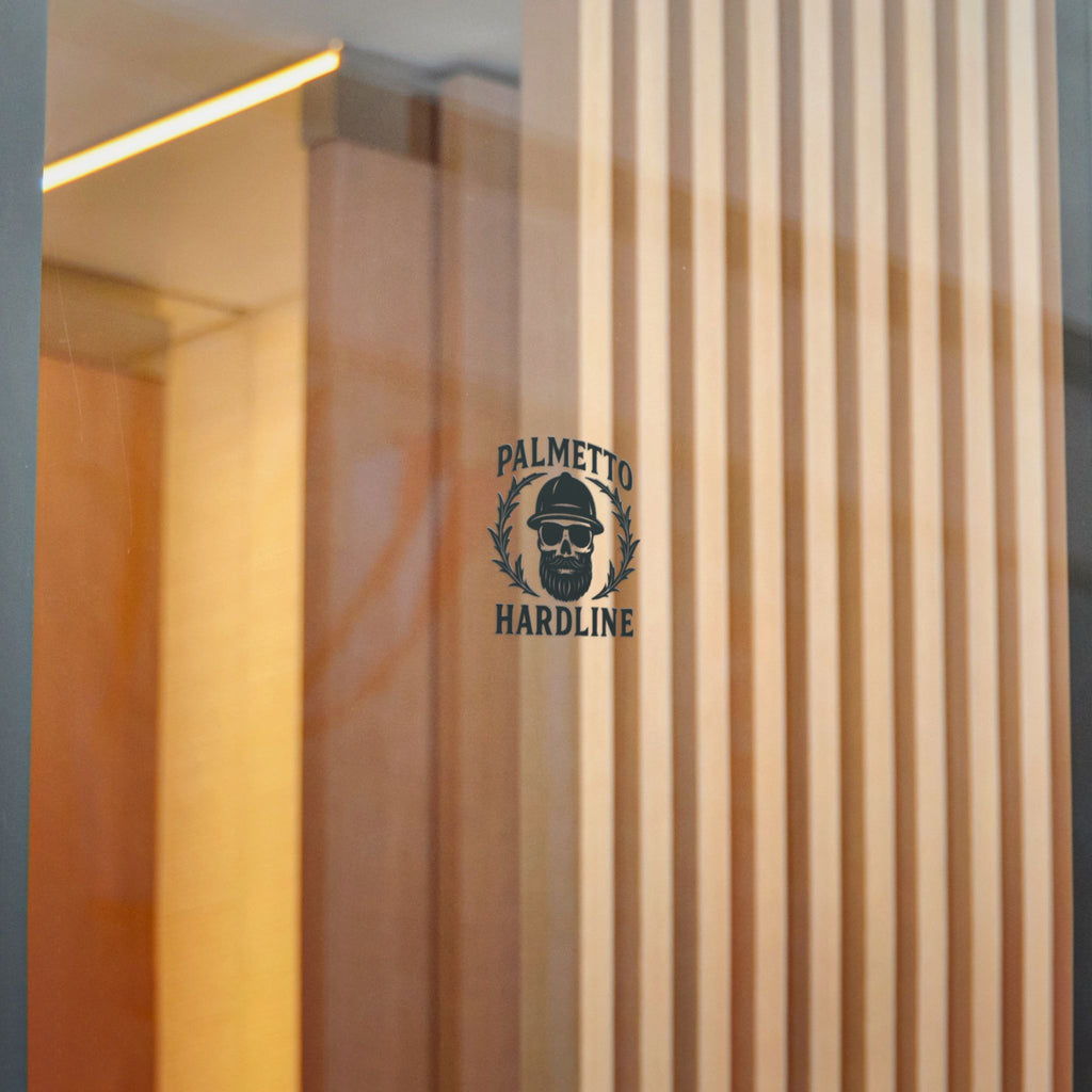 Palmetto Hardline Skull Die-Cut Sticker