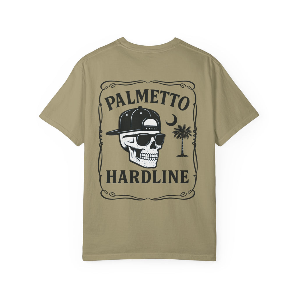 Palmetto Hardline Skull T-Shirt — Coastal Skull Graphic Tee