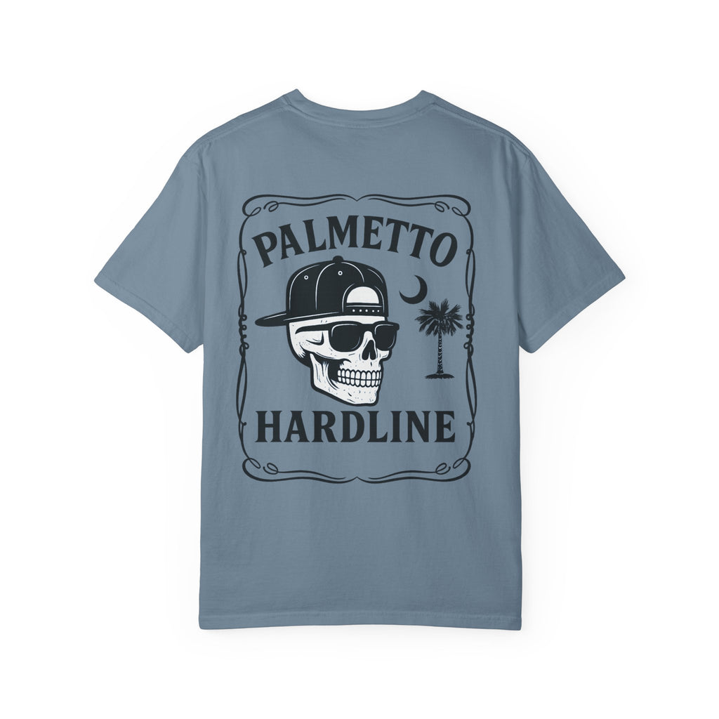 Palmetto Hardline Skull T-Shirt — Coastal Skull Graphic Tee