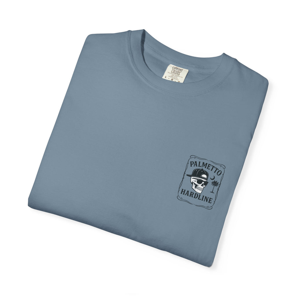 Palmetto Hardline Skull T-Shirt — Coastal Skull Graphic Tee