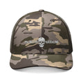 Camo Trucker Hat — 'Palmetto Hardline' Embroidered Skull Cap