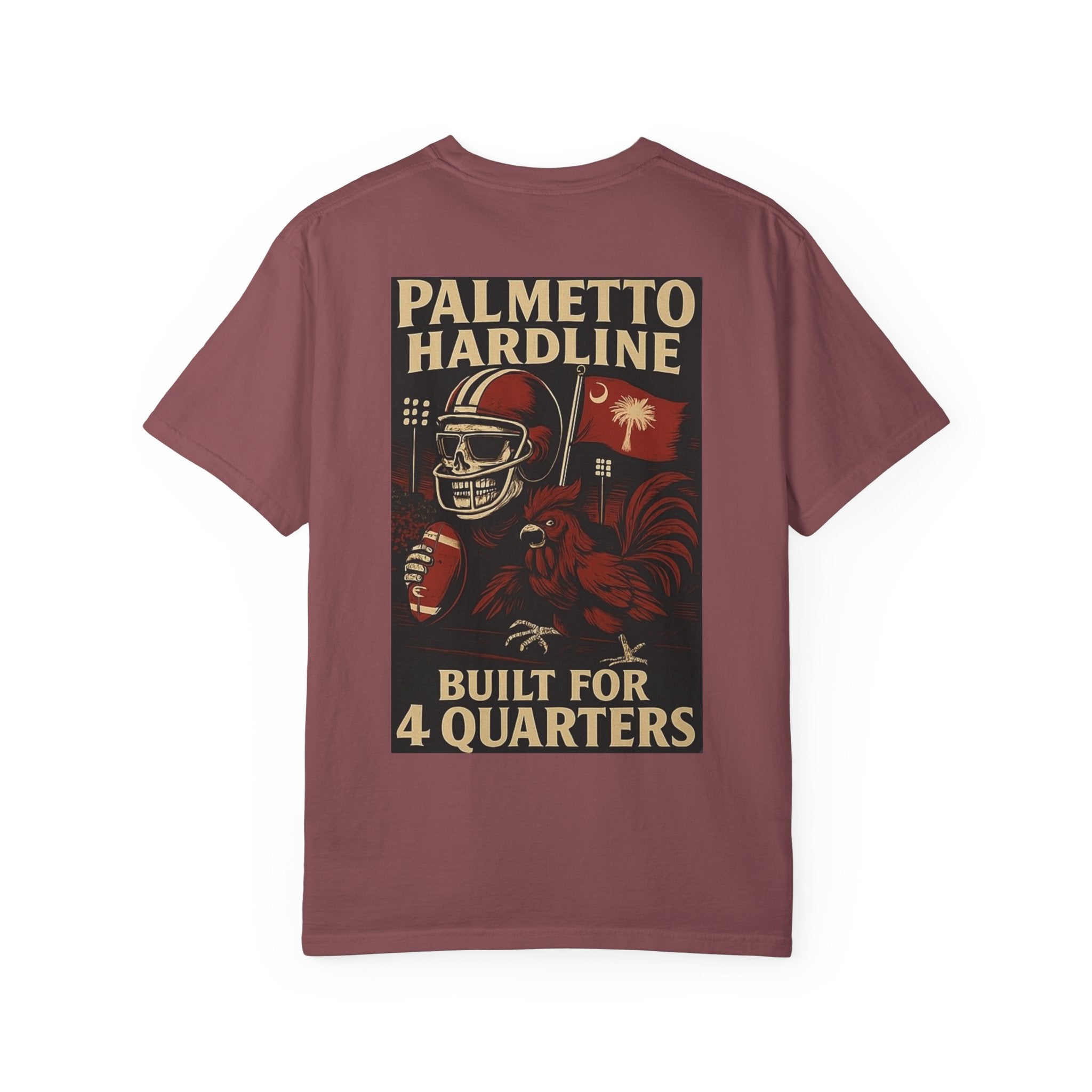 Palmetto Hardline Football T-Shirt — Built for 4 Quarters